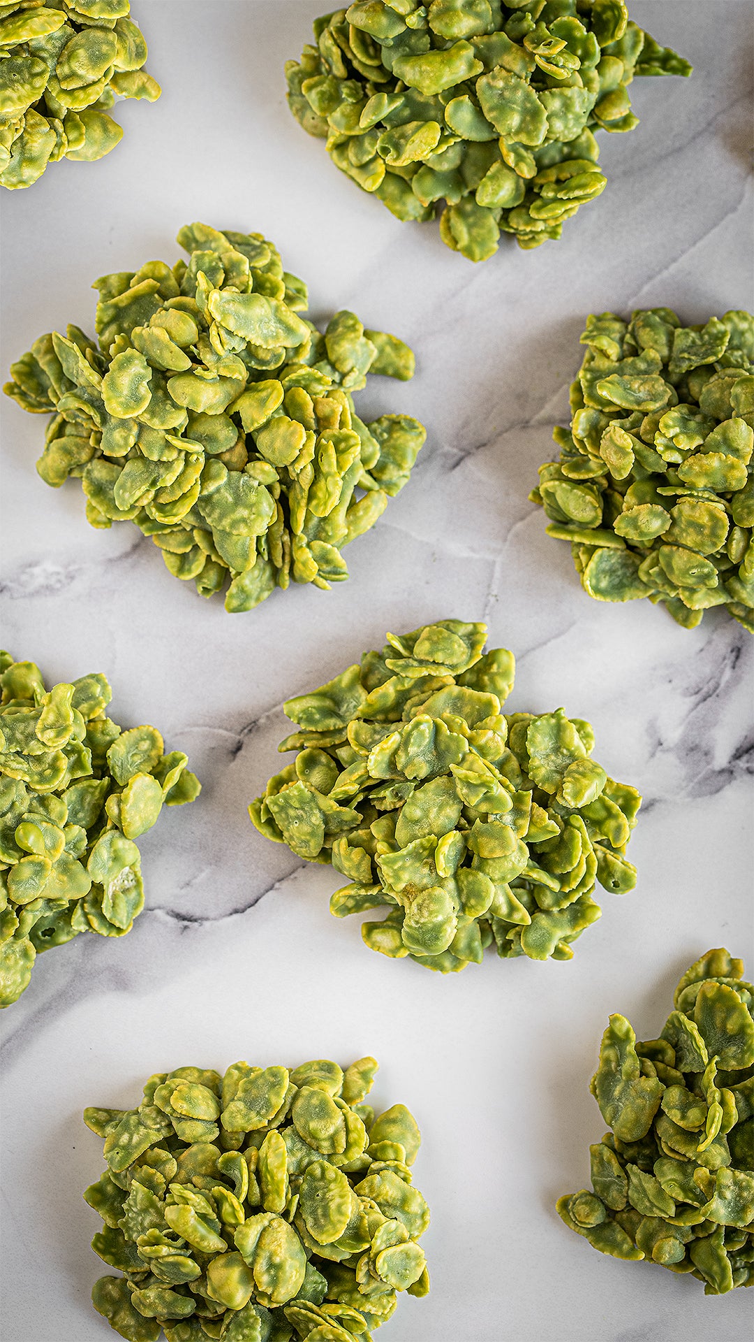 Roses des sables au matcha