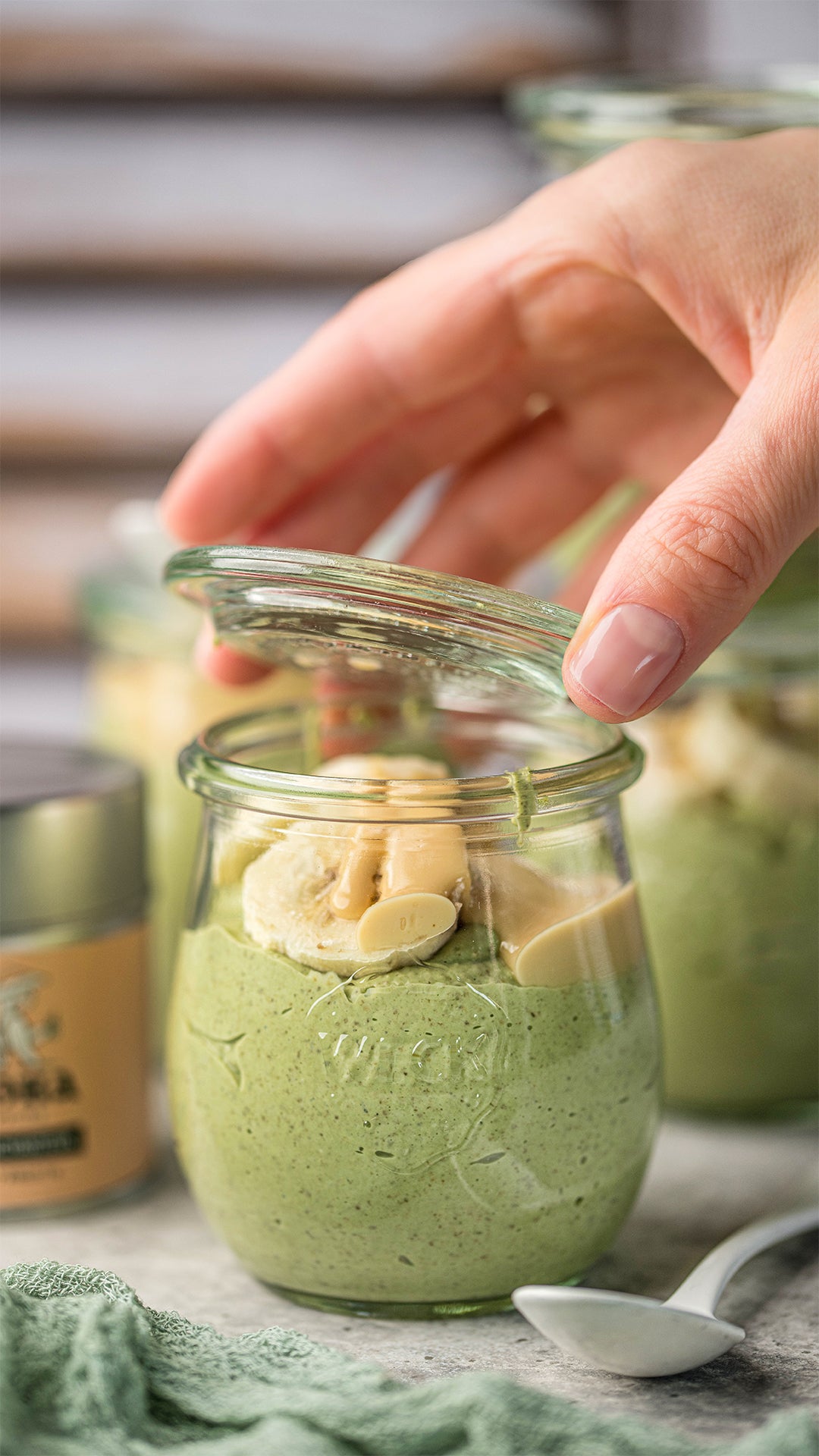Crème de porridge protéinée