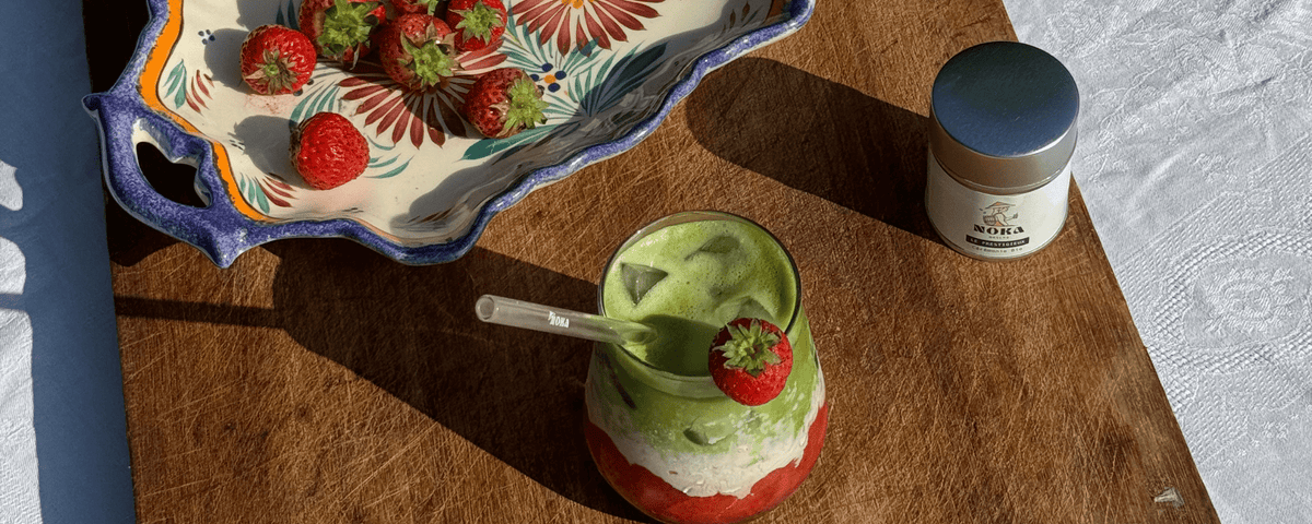 matcha comme skincare
