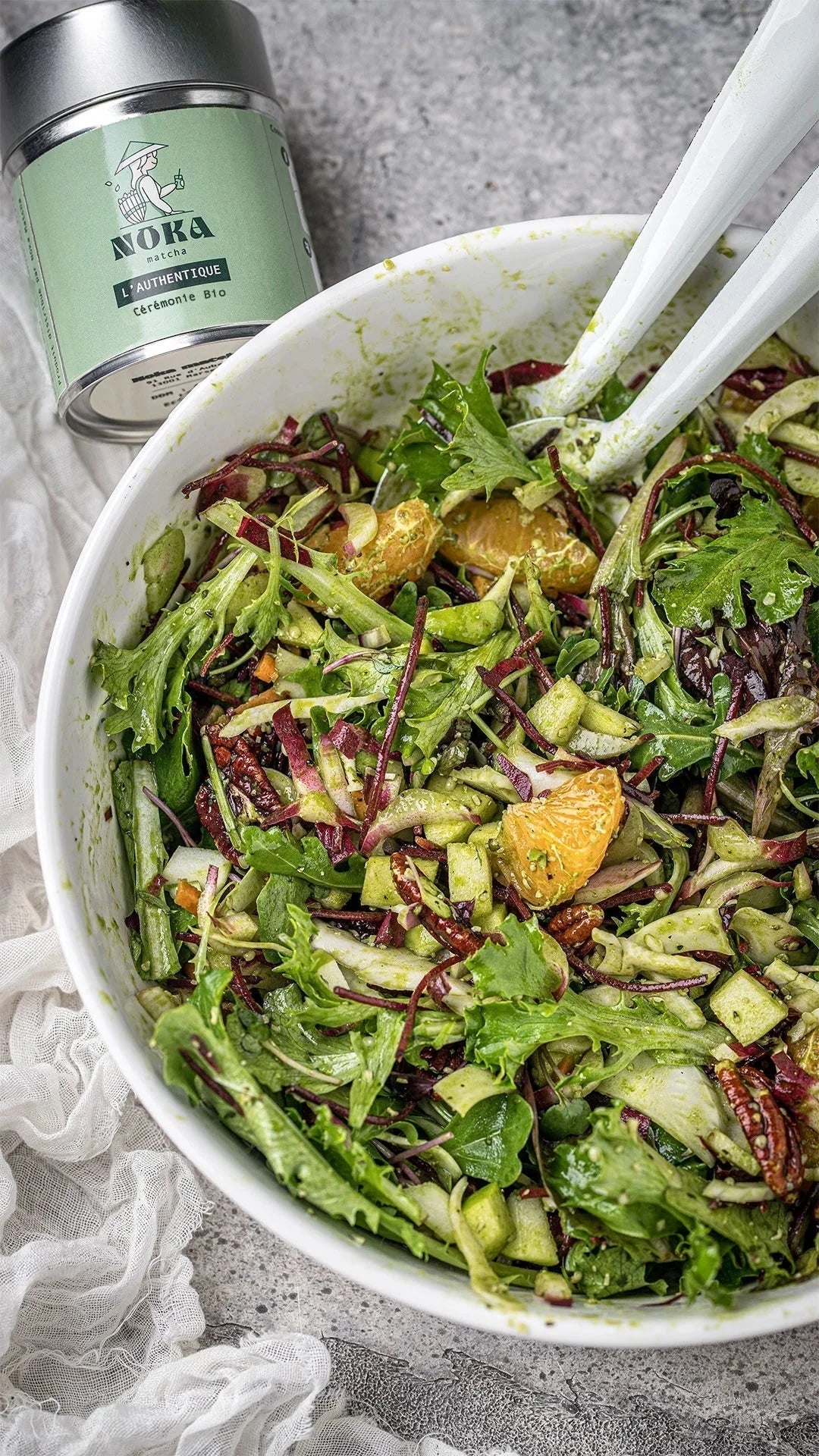 Salade detox d'hiver