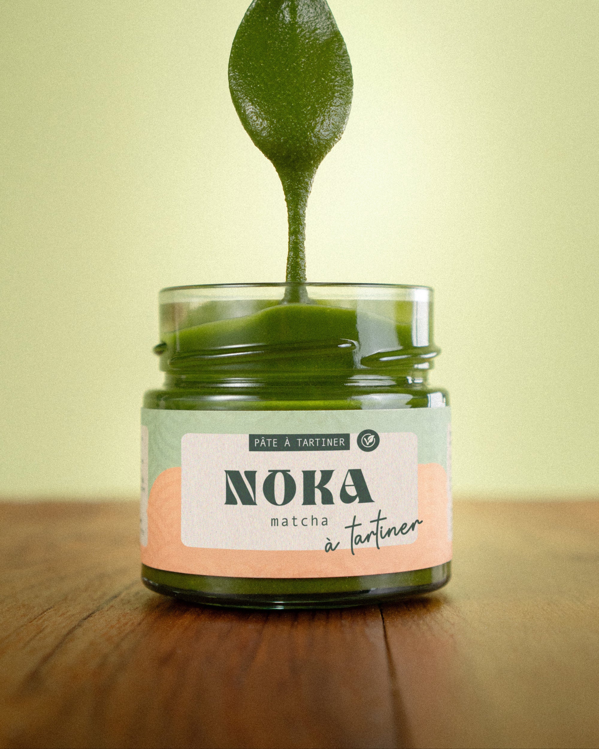 Noka à tartiner - Pâte à tartiner vegan au matcha
