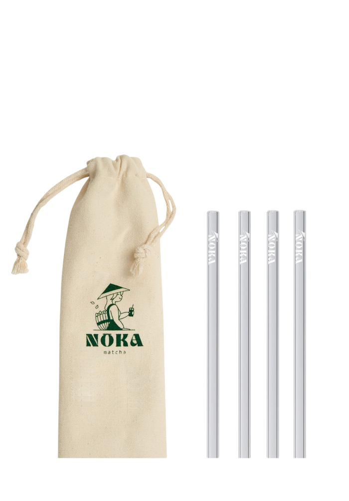 Reusable glass straws 